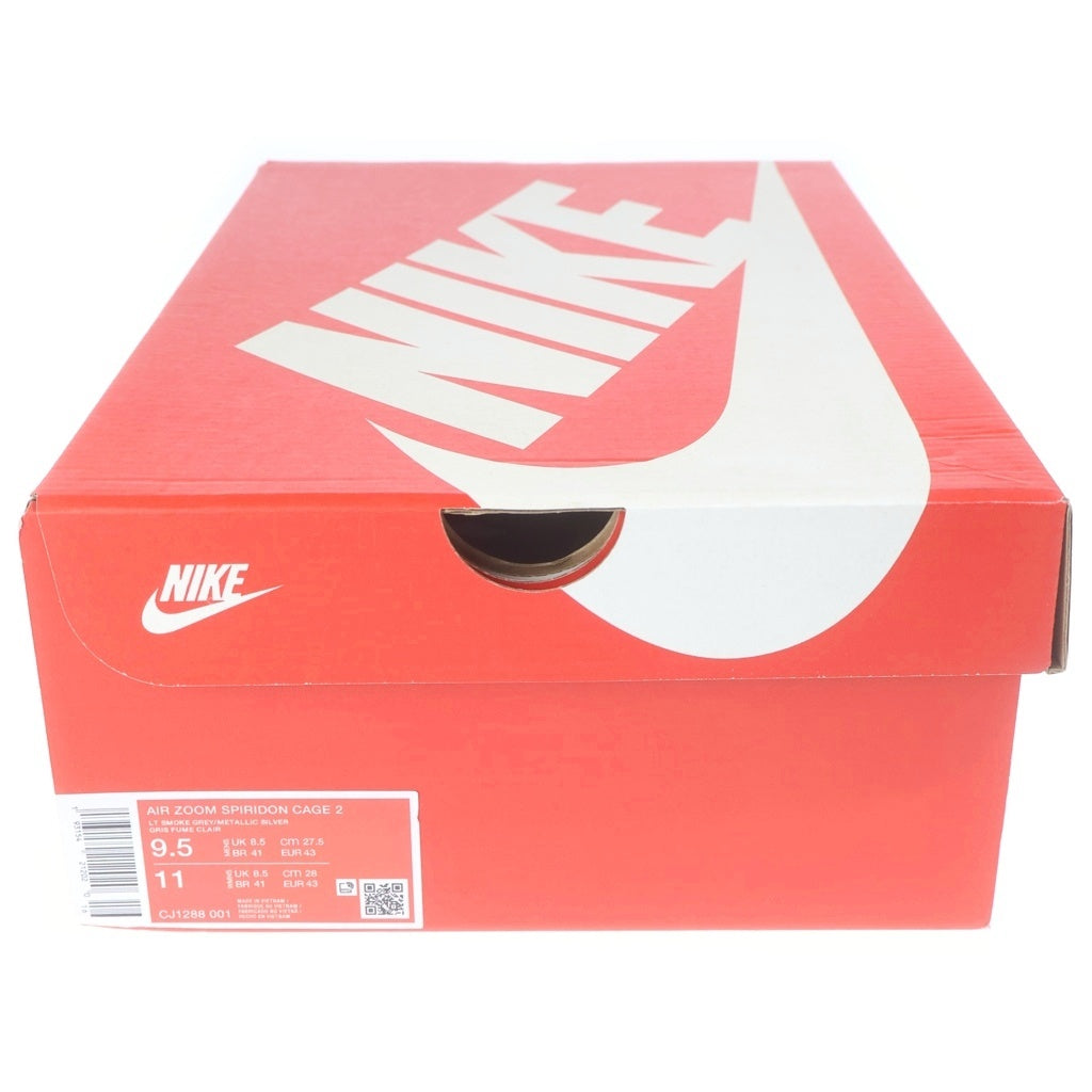 NIKE(ナイキ) AIR ZOOM SPIRIDON CAGE 2 CJ1288-001 エアズーム スピリドン ケージ2 ローカットスニーカー シルバー US9.5/27.5cm