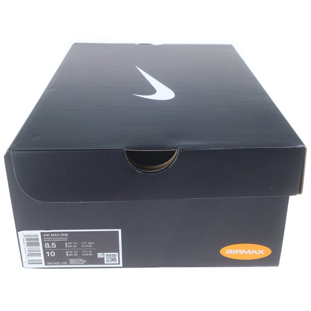 NIKE(ナイキ) AIR MAX DN8 SUMMIT WHITE VIVID ORANGE IM7405-100 エアマックス ローカットスニーカー ホワイト US8.5/26.5cm