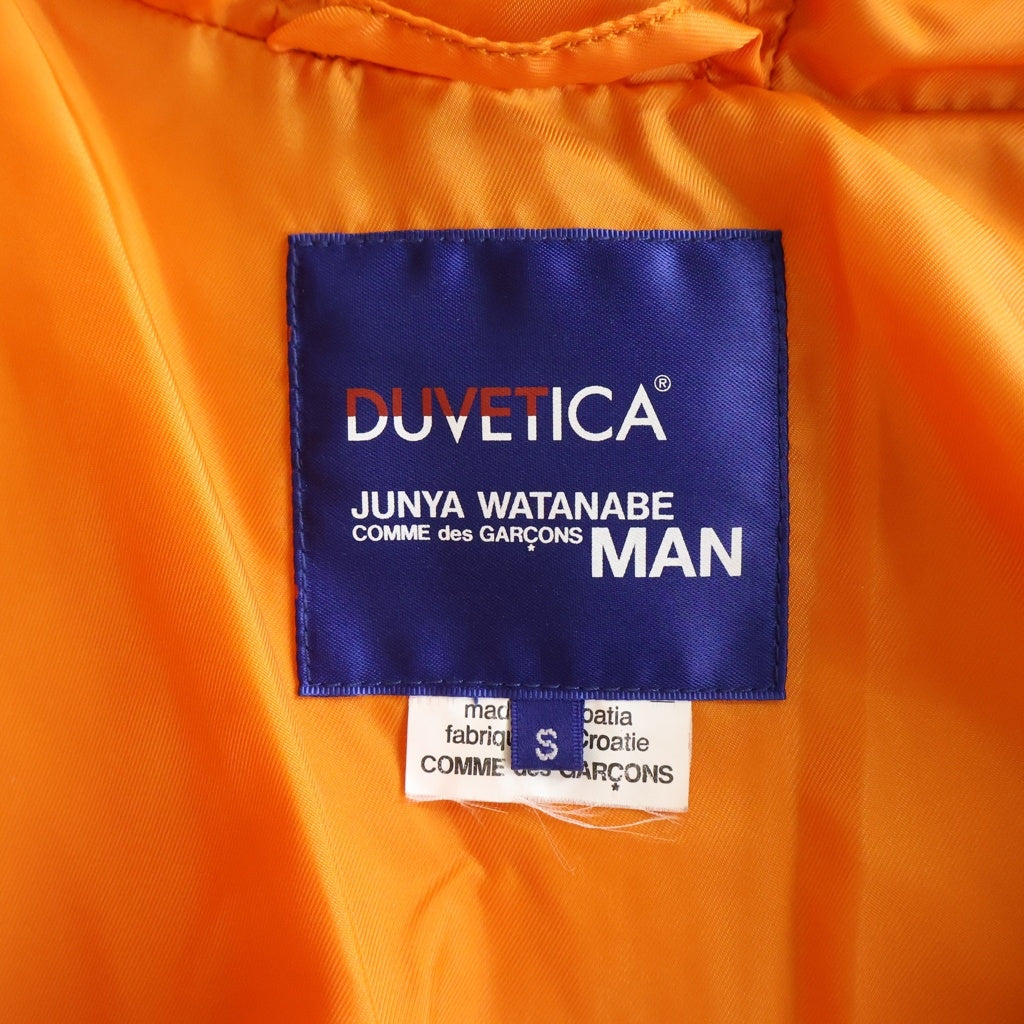 JUNYA WATANABE COMME des GARCONS(ジュンヤワタナベ コムデギャルソン) ×DUVETICA デュベティカ ナイロン ダウンジャケット ブラック WH-J408