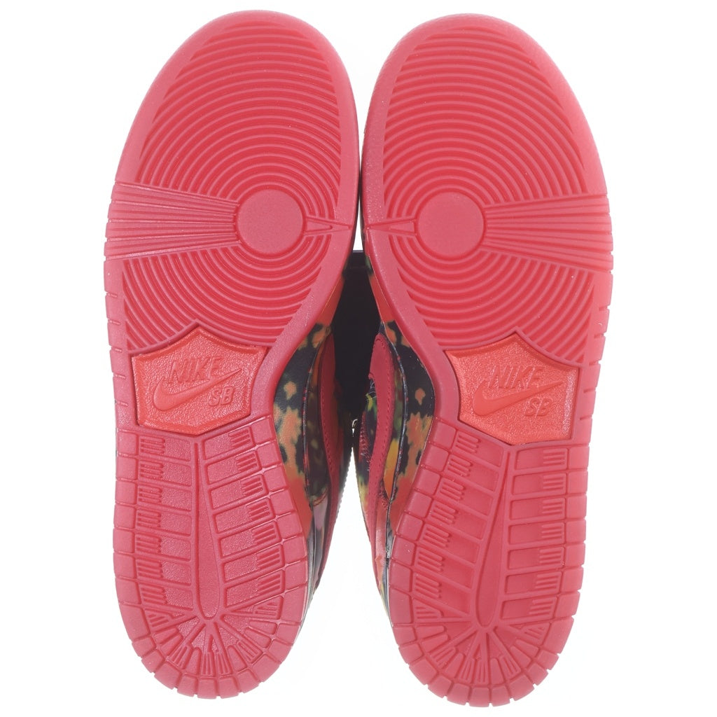 NIKE SB(ナイキエスビー) ×THE WIZARD OF OZ DUNK LOW PRO WOO QS POPPY FIELD FZ1291-600 オズの魔法使い ダンク ローカットスニーカー レッド US9/27cm