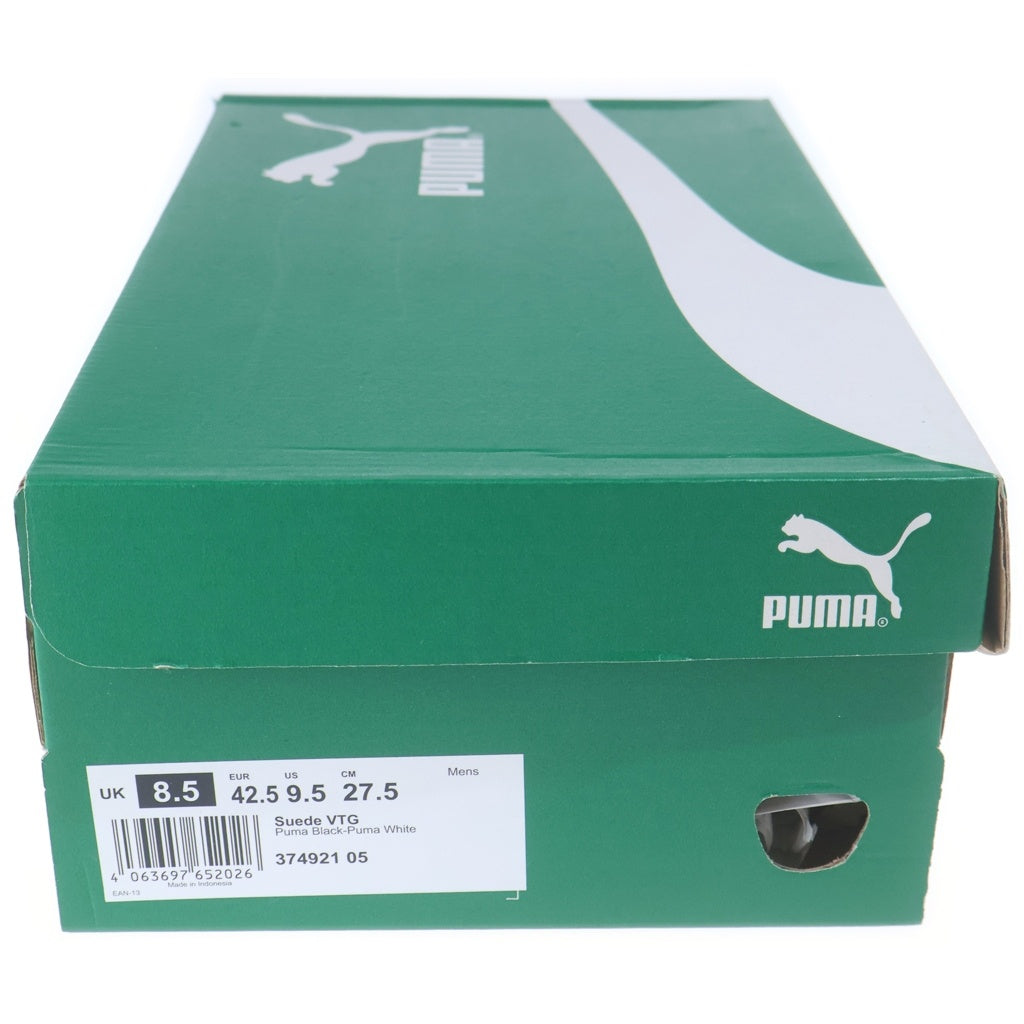 PUMA(プーマ) SUEDE VINTAGE 374921-05 スウェードレザー ヴィンテージ ローカットスニーカー ブラック US9.5/27.5cm