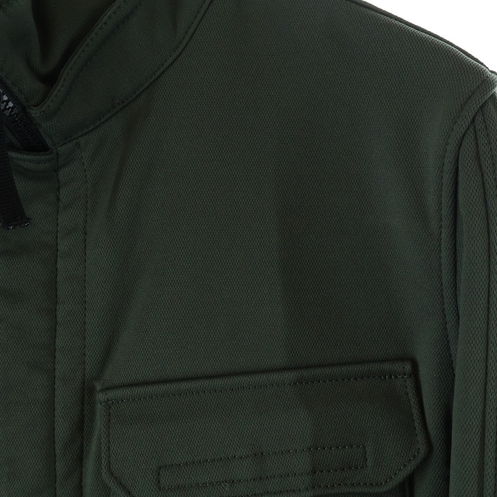 STONE ISLAND(ストーンアイランド) 15AW SOFT SHELL-R TERRYJACKET ソフトシェル ジップアップ テリージャケット カーキ 631544828