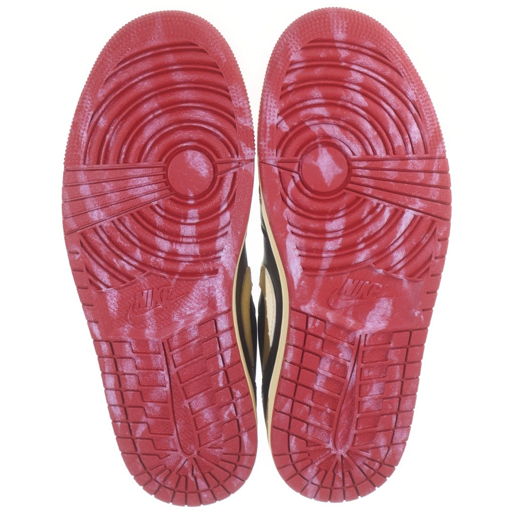 NIKE(ナイキ) ×Nigel Sylvester AIR JORDAN 1 RETRO LOW OG IB8958-001 ナイジェルシルベスター エアジョーダン1 レトロ ローカットスニーカー ブラック US8.5/26.5cm