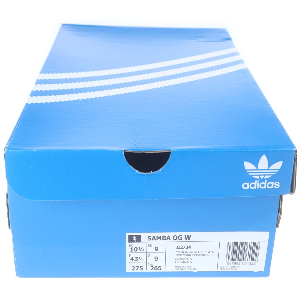 adidas(アディダス) WMNS SAMBA OG LEOPARD ウィメンズ サンバ レオパード ハラコレザー ローカットスニーカー ブラウン US10.5/27.5cm JI2734