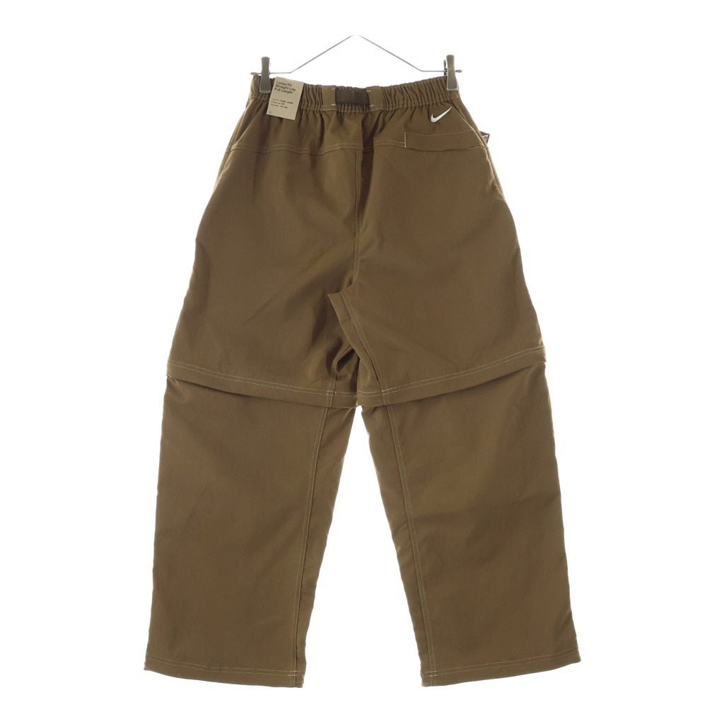 NIKE ACG(ナイキエーシージー) ZIP SMITH SUMMIT CARGO PANT ナイロン 2WAY ショーツ ショートパンツ カーゴパンツ ブラウン HV0592-235