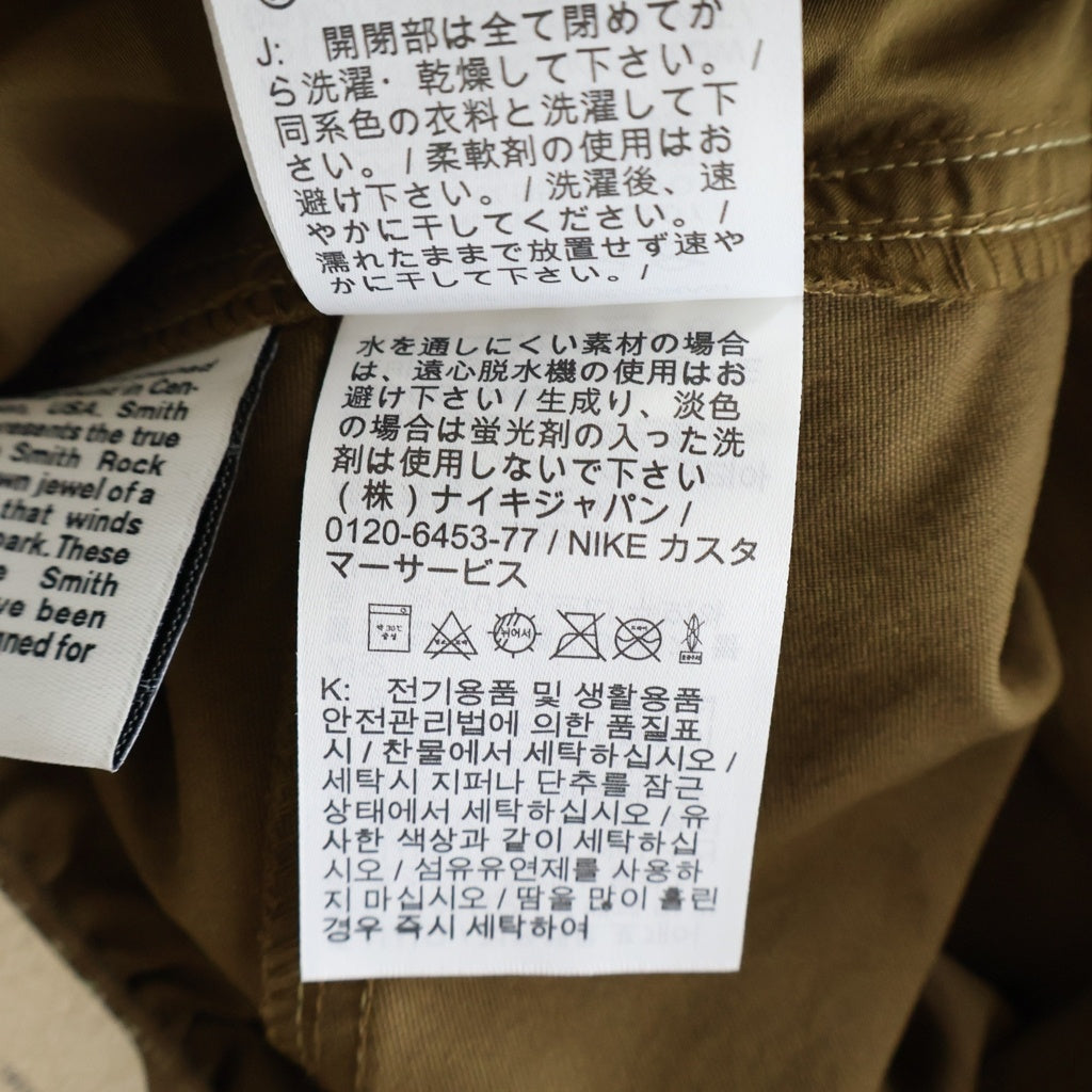 NIKE ACG(ナイキエーシージー) ZIP SMITH SUMMIT CARGO PANT ナイロン 2WAY ショーツ ショートパンツ カーゴパンツ ブラウン HV0592-235
