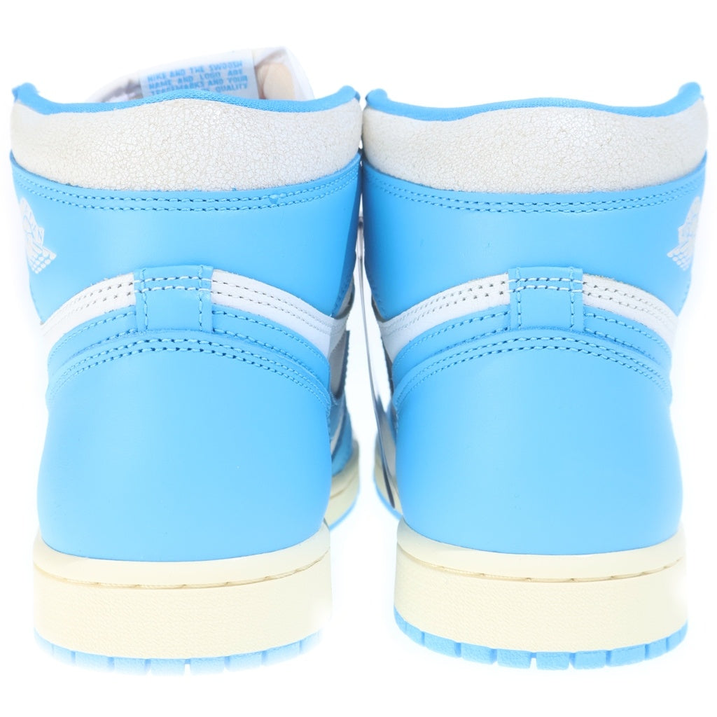 NIKE(ナイキ) AIR JORDAN 1 RETRO HIGH OG UNC REIMAGINED エアジョーダン1 レトロ リイマジンド ハイカットスニーカー ホワイト/ブルー US8.5/26.5cm DZ5485-402
