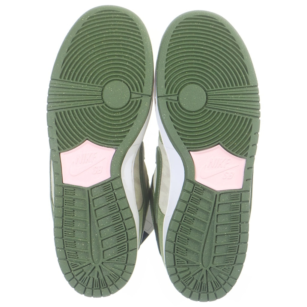 NIKE SB(ナイキエスビー) ×Yuto Horigome DUNK LOW MATCHA HF8022-300 堀米雄斗 ホリゴメユウト ダンク 抹茶 ローカットスニーカー グリーン US9/27cm