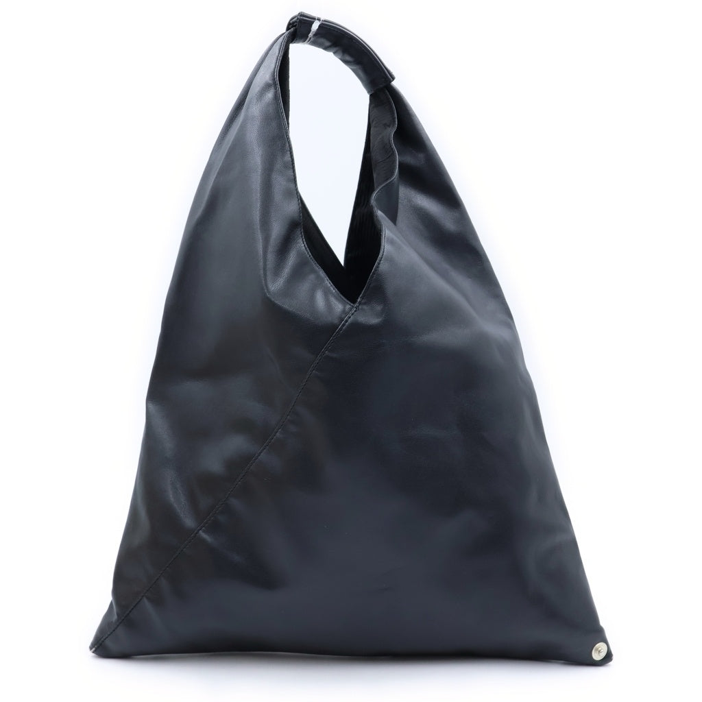 MM6 Maison Margiela(エムエムシックスメゾンマルジェラ) JAPANESE BAG ジャパニーズバッグ トートバッグ ハンドバッグ ブラック フェイクレザー S54WD0043P2260