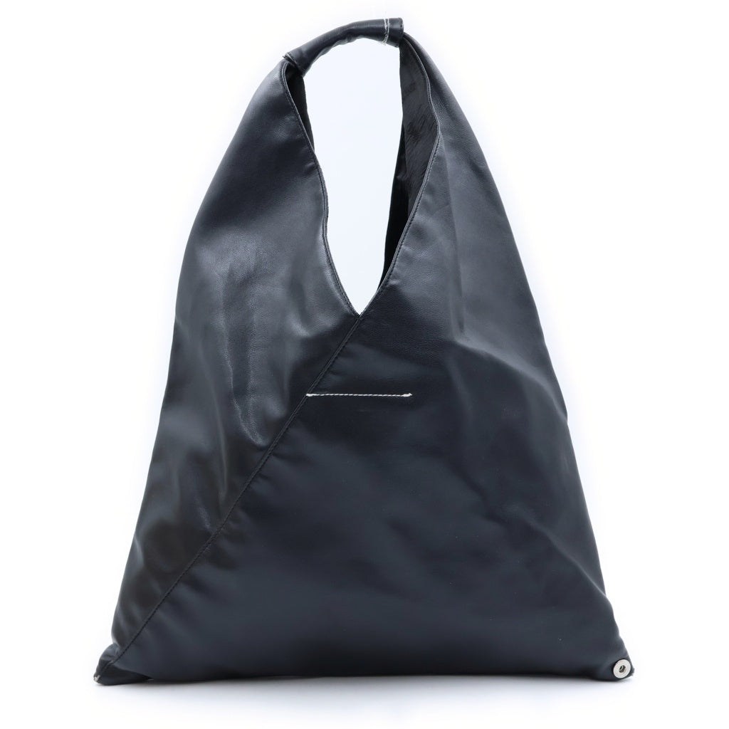 MM6 Maison Margiela(エムエムシックスメゾンマルジェラ) JAPANESE BAG ジャパニーズバッグ トートバッグ ハンドバッグ ブラック フェイクレザー S54WD0043P2260