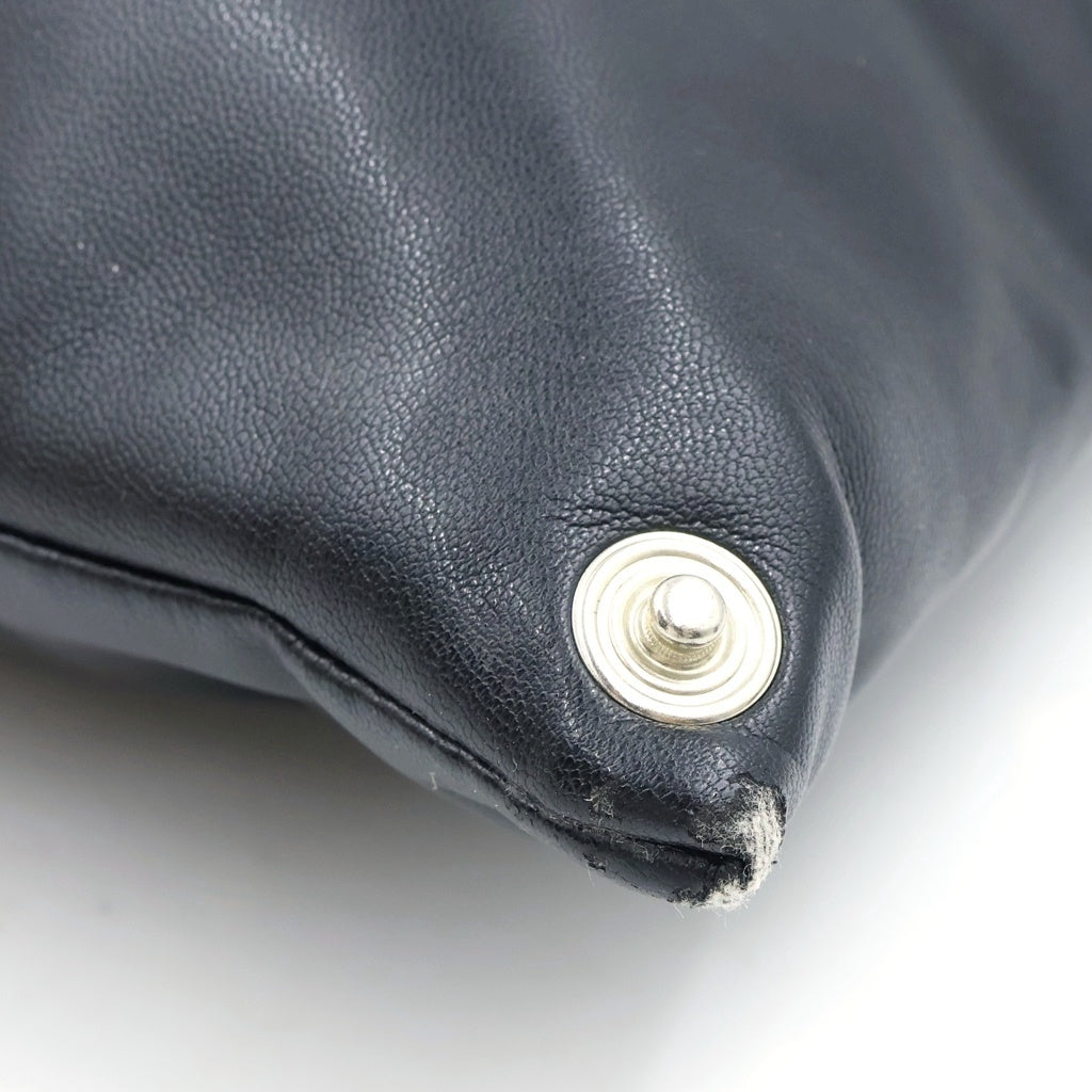 MM6 Maison Margiela(エムエムシックスメゾンマルジェラ) JAPANESE BAG ジャパニーズバッグ トートバッグ ハンドバッグ ブラック フェイクレザー S54WD0043P2260