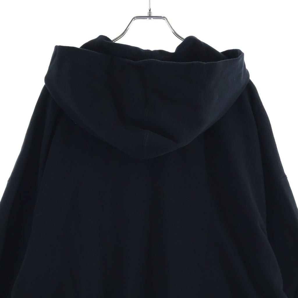 LAD MUSICIAN(ラッドミュージシャン) 19AW SUPER BIG ZIP UP PARKA スーパービッグ ジップアップ スウェットパーカー ブラック 2119-604