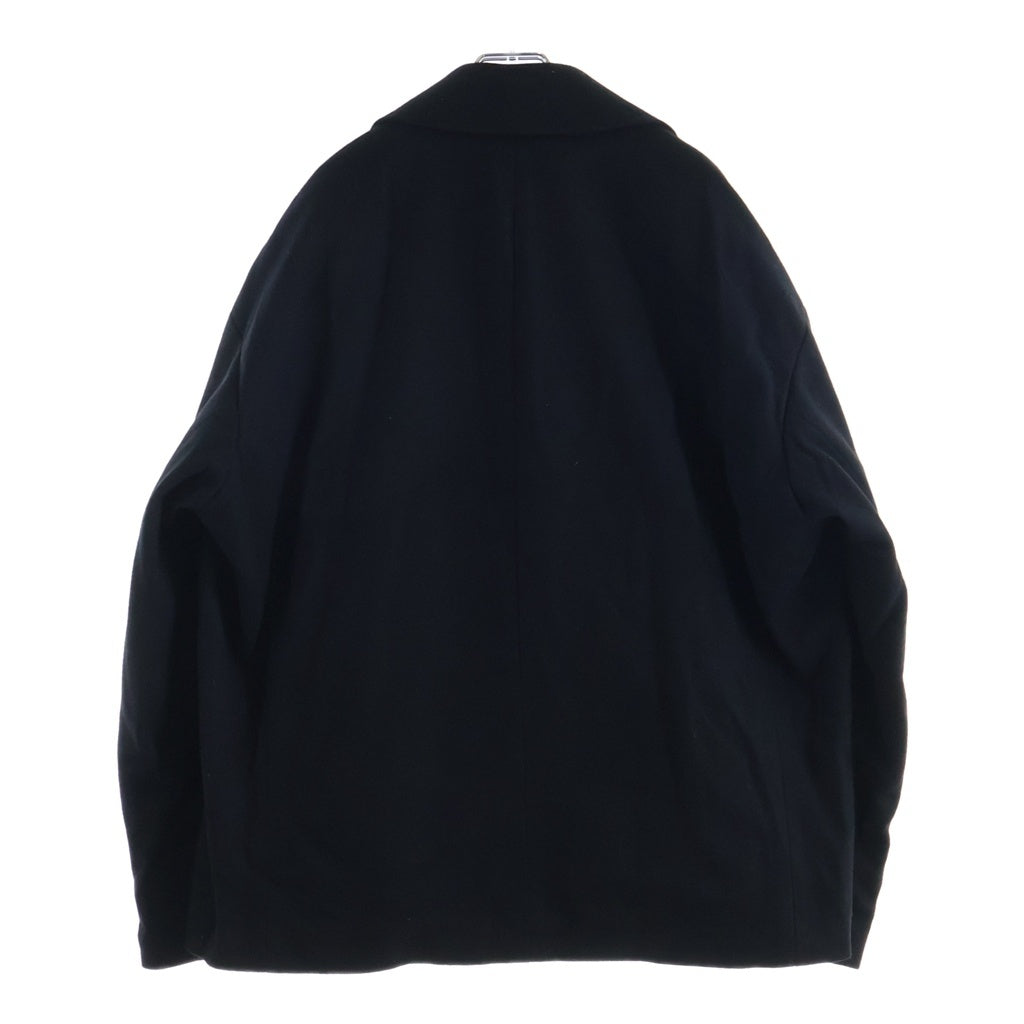 LAD MUSICIAN(ラッドミュージシャン) 23AW MELTON RIDERS COAT メルトンウール ダブルライダースジャケット ブラック 2223-314