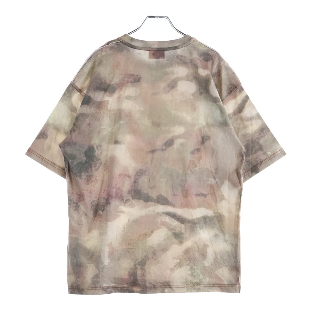 DIESEL(ディーゼル) T-BOXT-V7 デジタルカモフラージュ総柄 クルーネック 半袖Tシャツ カットソー ピンク/グレー A20213