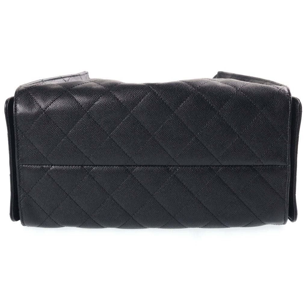 CHANEL(シャネル) シャネル 25 スモール キャビアスキン チェーンショルダーバッグ ブラック ゴールド金具 ランダムシリアル AS5293 レディース
