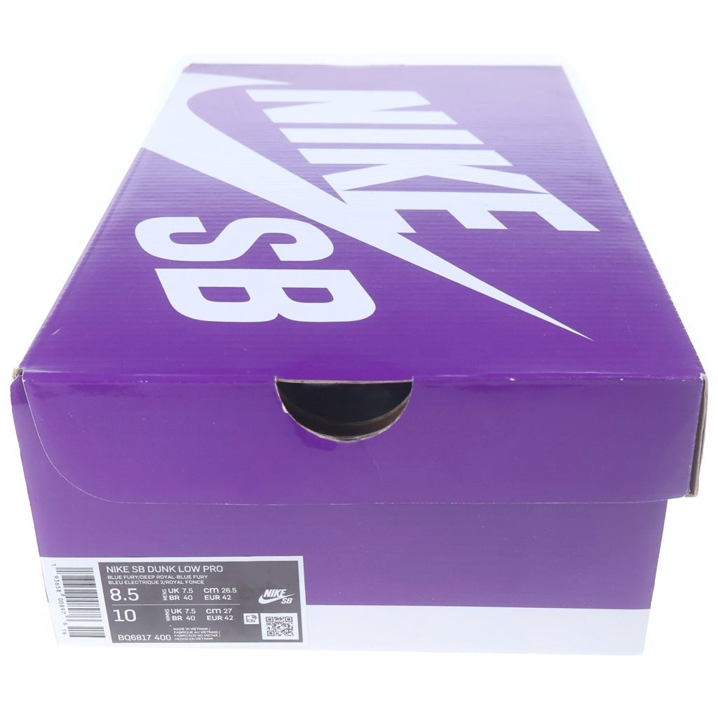 NIKE SB(ナイキエスビー) DUNK LOW PRO BQ6817-400 ダンク ローカットスニーカー ブルー US8.5/26.5cm