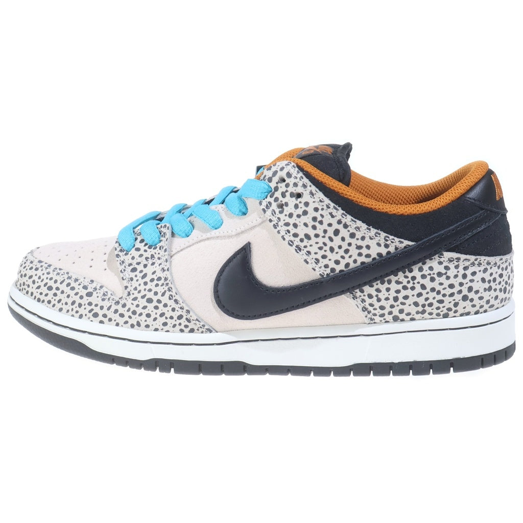 NIKE SB(ナイキエスビー) DUNK LOW PRO ELECTRIC SAFARI Phantom and Black FZ1233 002 ローカットスニーカー US9/27cm
