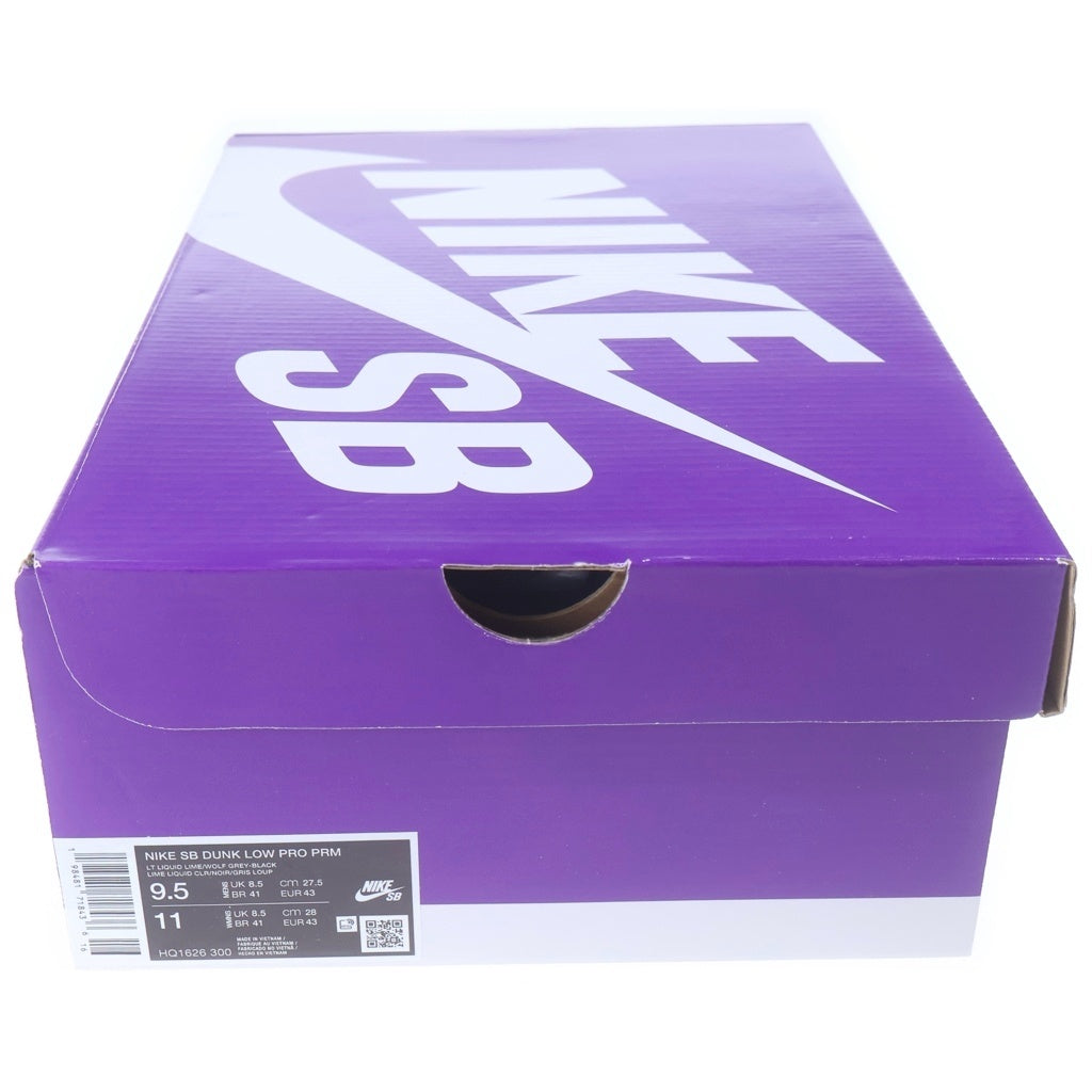 NIKE SB(ナイキエスビー) DUNK LOW VERDUGO MOUNTAIN HQ1626-300 ダンク ベルドゥーゴマウンテン ローカットスニーカー グリーン US9.5/27.5cm