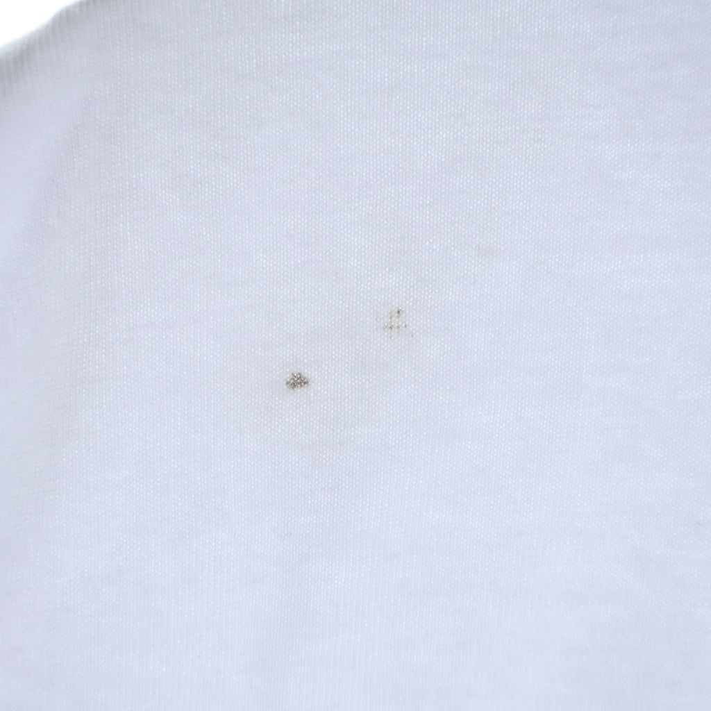 Sacai(サカイ) 25AW Studded Cotton Jersey T-Shirt スタッズ装飾 クルーネック 半袖Tシャツ カットソー ホワイト 25-01133S