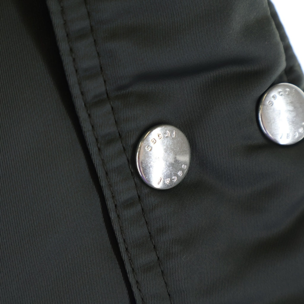 Sacai(サカイ) 23SS Nylon Twill Shorts ナイロン ツイル ショーツ ハーフパンツ カーキ 23-02994M