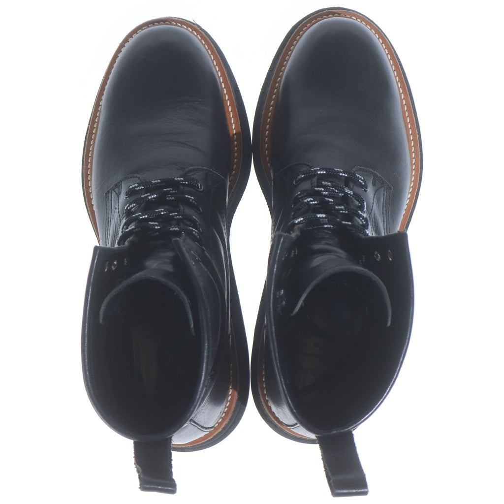 Sacai(サカイ) 22AW Multiple Sole 6 Hole Boots カウレザー レースアップ レザーブーツ ブラック 22-02925M