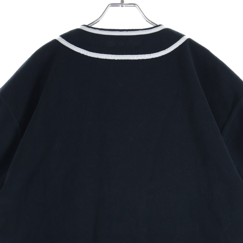 SUPREME(シュプリーム) 25AW Polartec Baseball Jersey ポーラーテック ベースボール 半袖シャツ ブラック
