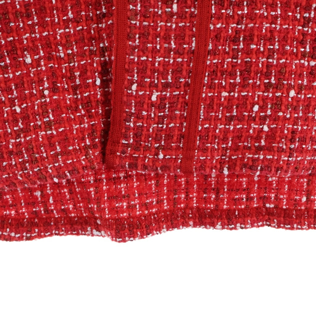SUPREME(シュプリーム) 25AW Boucle Baseball Jersey ブークレ ベースボール ジャージー 半袖シャツ レッド
