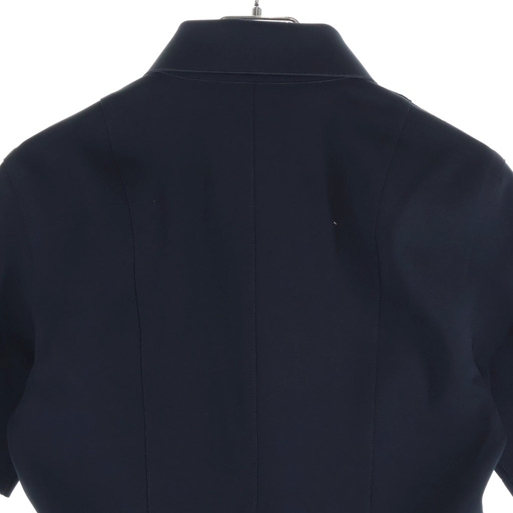 LOUIS VUITTON(ルイヴィトン) 25AW テクニカル ジャージー 半袖 ポロトップ ブラック RW252WW G72 FTTP15 レディース