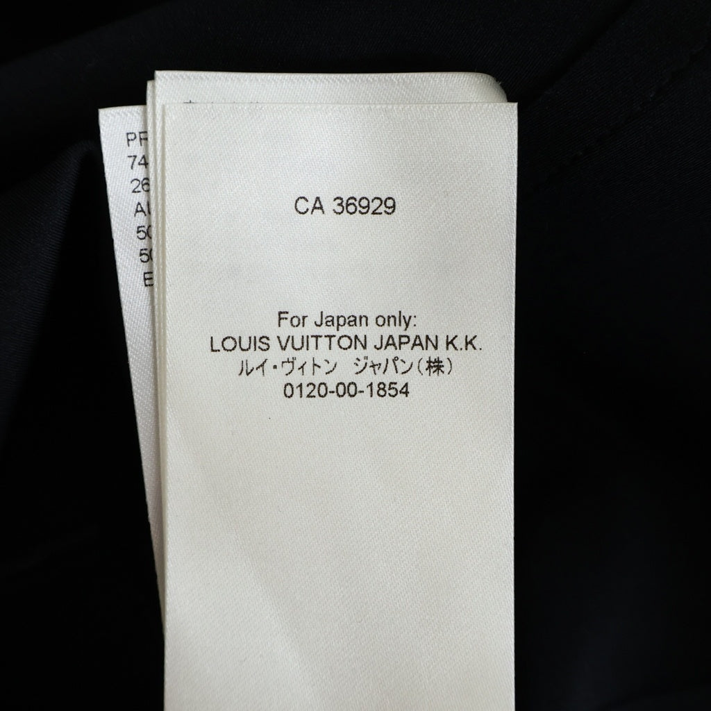 LOUIS VUITTON(ルイヴィトン) 25AW テクニカル ジャージー 半袖 ポロトップ ブラック RW252WW G72 FTTP15 レディース