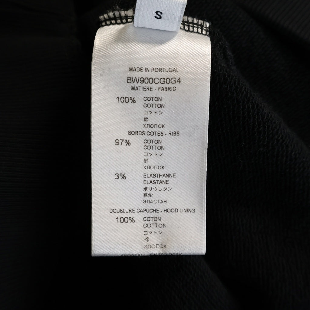 GIVENCHY(ジバンシィ) SACRED APPLE HOODIE 3Dアップル ジャガードデザイン フーデッド ロングスリーブ スウェット パーカー ブラック BW900CG0G4 レディース