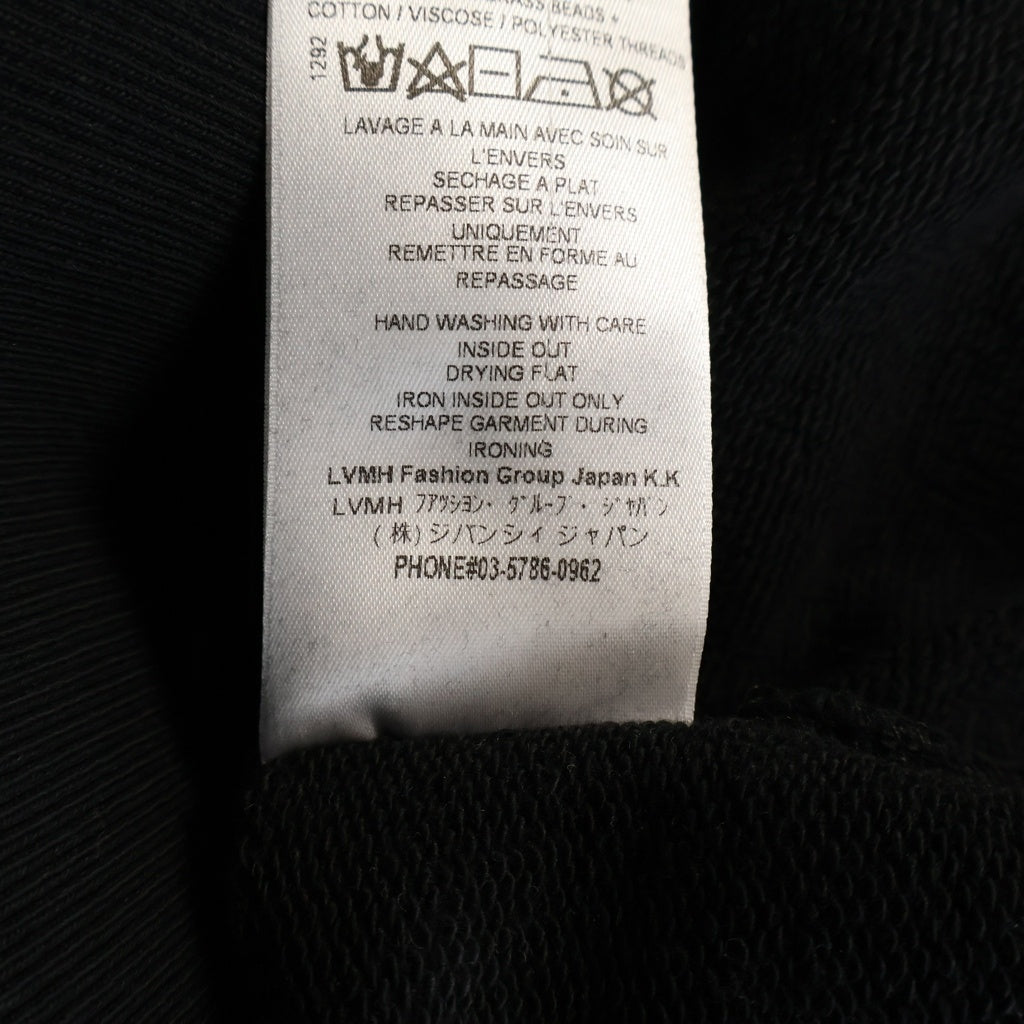 GIVENCHY(ジバンシィ) SACRED APPLE HOODIE 3Dアップル ジャガードデザイン フーデッド ロングスリーブ スウェット パーカー ブラック BW900CG0G4 レディース