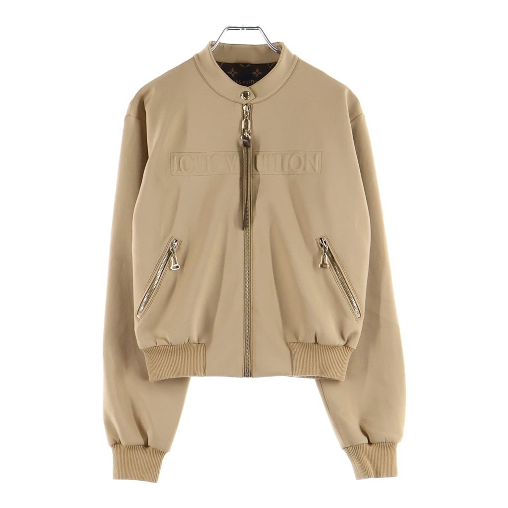 LOUIS VUITTON(ルイヴィトン) 25AW 3Dロゴ エンボス モノグラムジップアップ ボンバージャケット レディース RW252WW G72 FTJA22