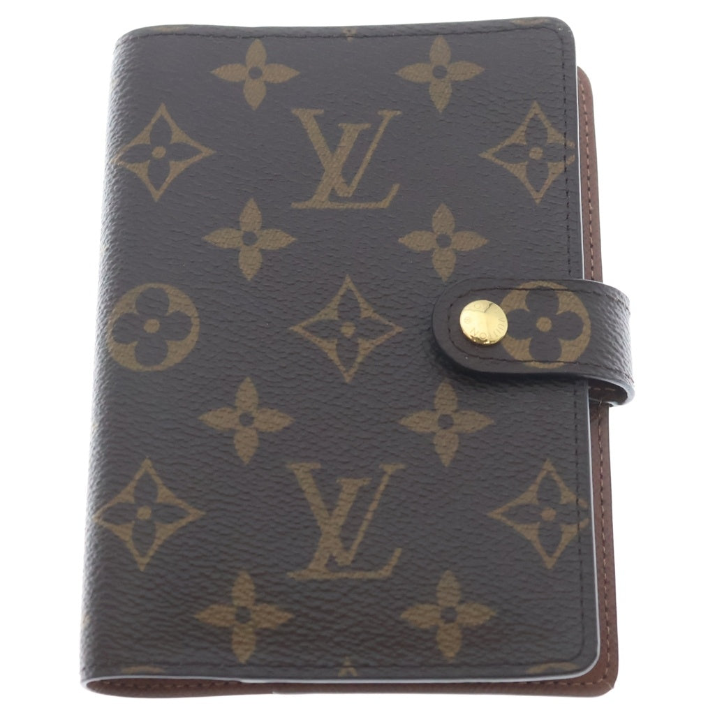 LOUIS VUITTON(ルイヴィトン) アジェンダPM モノグラム 手帳カバー ブラウン R20005 RFID