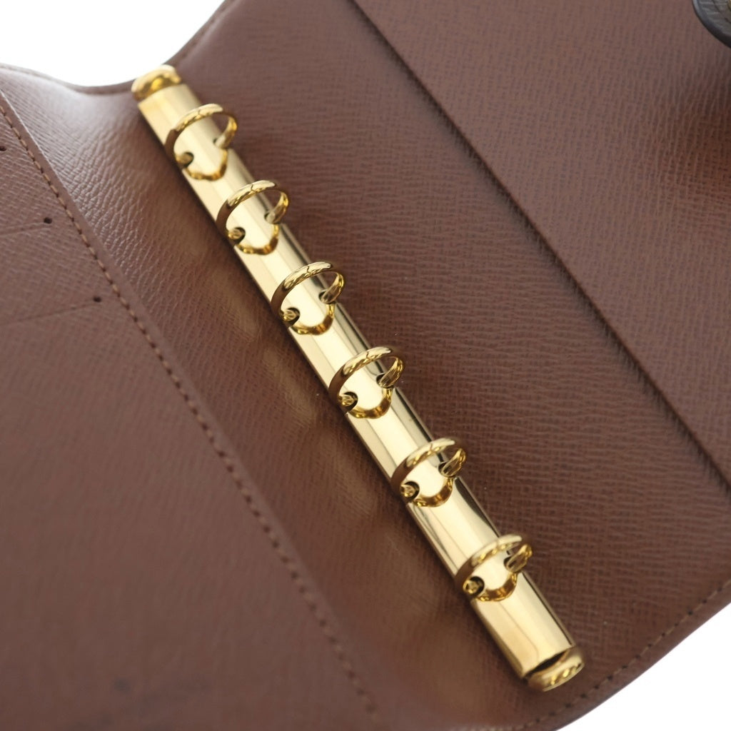LOUIS VUITTON(ルイヴィトン) アジェンダPM モノグラム 手帳カバー ブラウン R20005 RFID