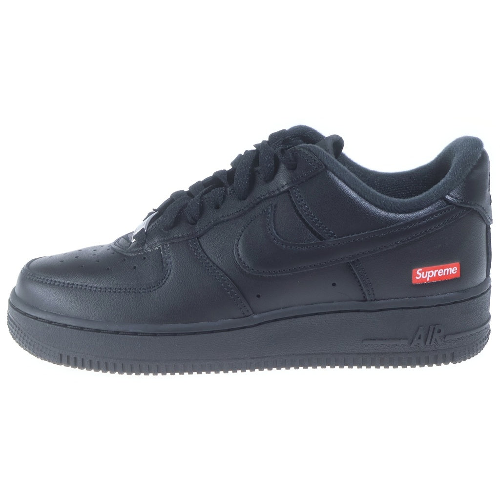 NIKE(ナイキ) ×SUPREME AIR FORCE 1 LOW CU9225-001 シュプリーム エアフォース1 ローカットスニーカー ブラック US6/24cm レディース