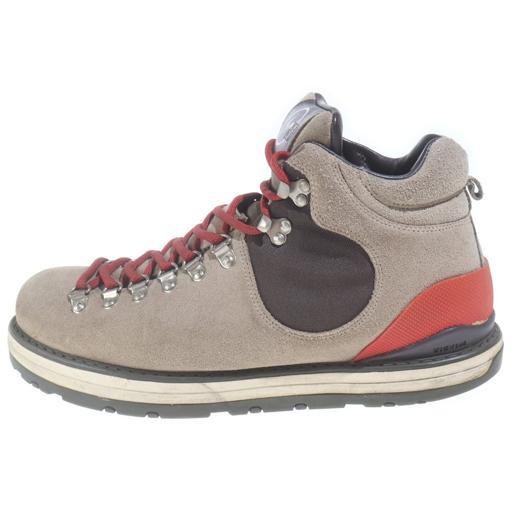 VISVIM(ヴィスヴィム) ×FRAGMENT DESIGN SERRA SND95 WFR003V03 フラグメントデザイン セラ スエード ハイカット トレッキングブーツ ベージュ/ブラウン