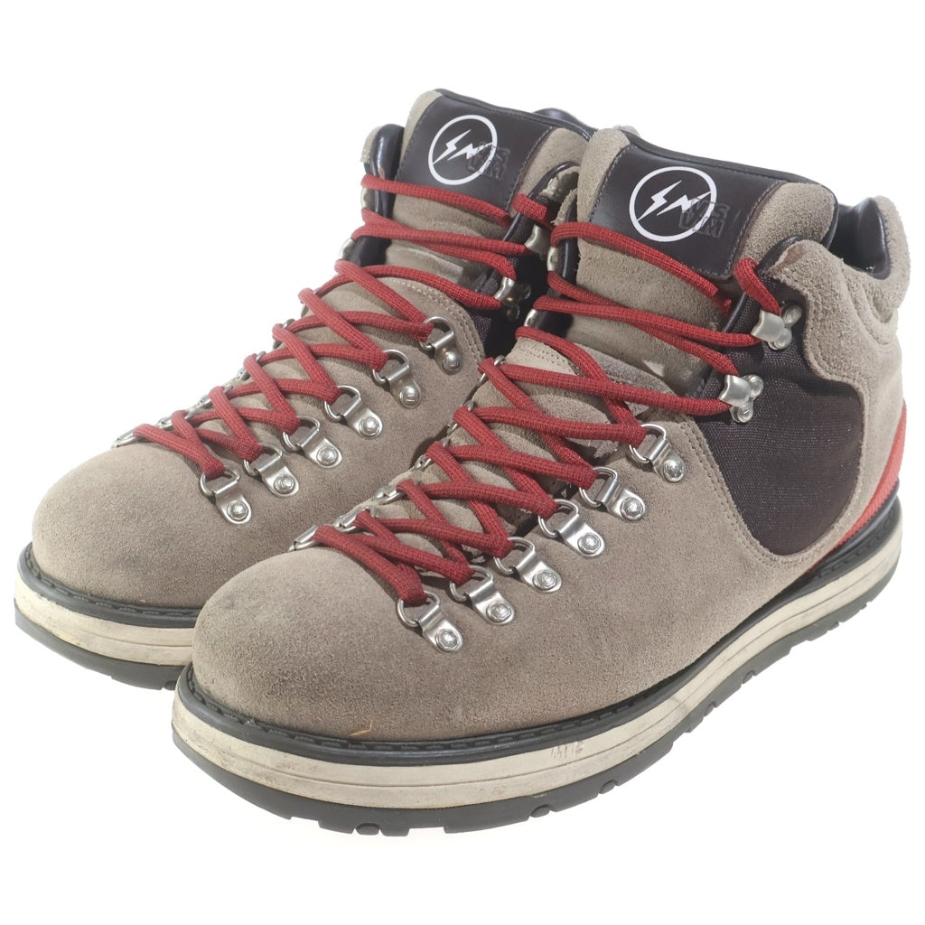 VISVIM(ヴィスヴィム) ×FRAGMENT DESIGN SERRA SND95 WFR003V03 フラグメントデザイン セラ スエード ハイカット トレッキングブーツ ベージュ/ブラウン