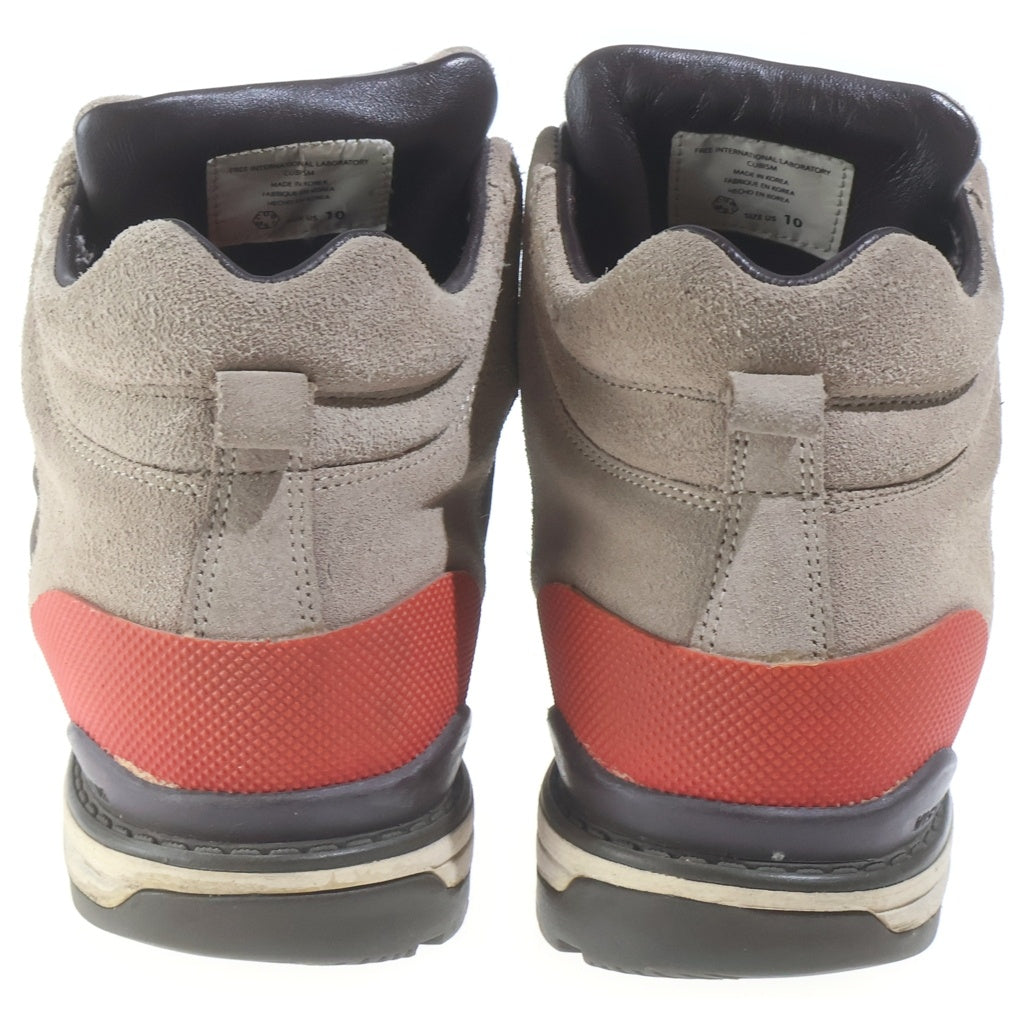 VISVIM(ヴィスヴィム) ×FRAGMENT DESIGN SERRA SND95 WFR003V03 フラグメントデザイン セラ スエード ハイカット トレッキングブーツ ベージュ/ブラウン