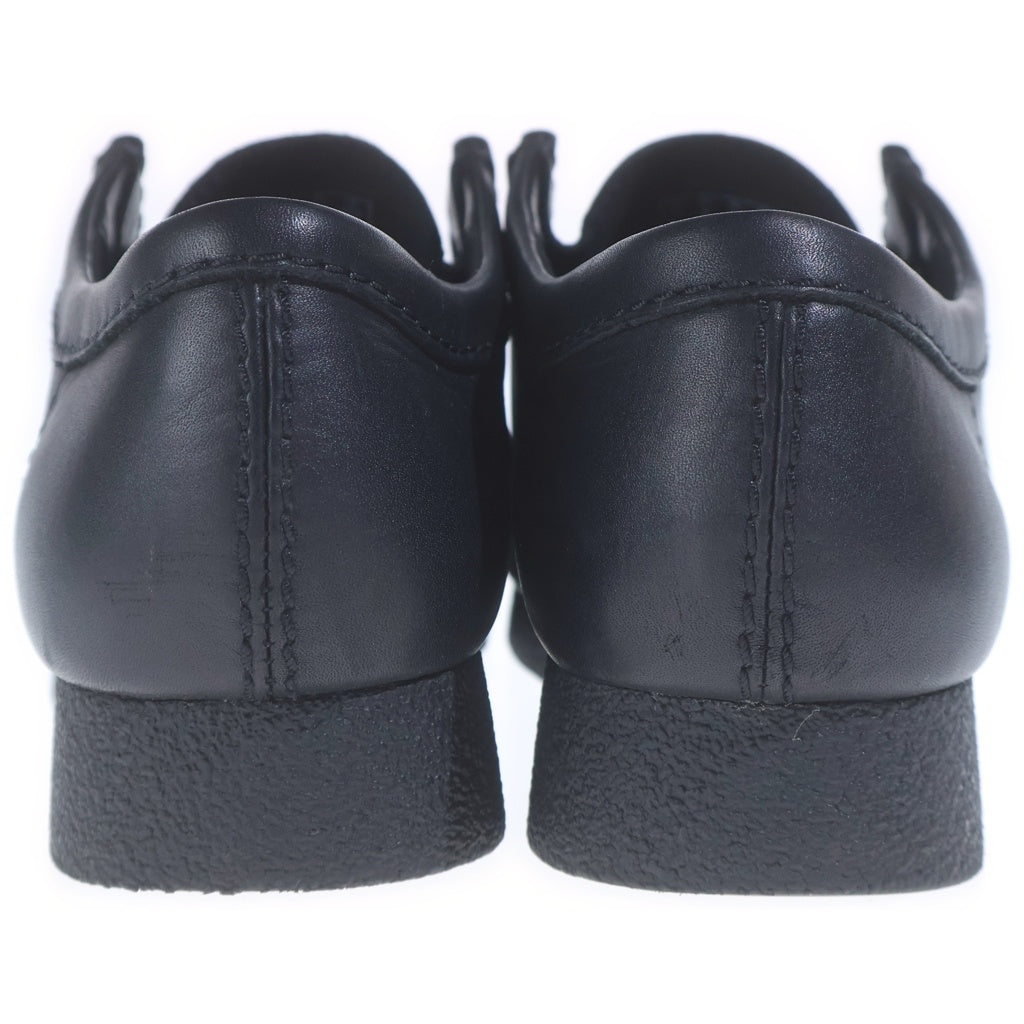 Clarks(クラークス) Wallabee EVO WP ワラビー エヴォ ウォータープルーフ レザー ローカットシューズ ブラック 26177832