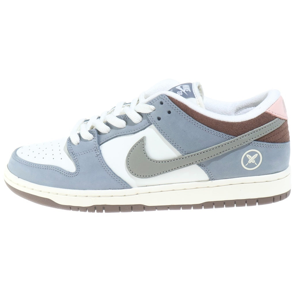 NIKE SB(ナイキエスビー) ×YUTO HORIGOME DUNK LOW PRO QS FQ1180-001 堀米雄斗 ダンク プロ クイックストライク ローカットスニーカー ホワイト/グレー US9.5/27.5cm