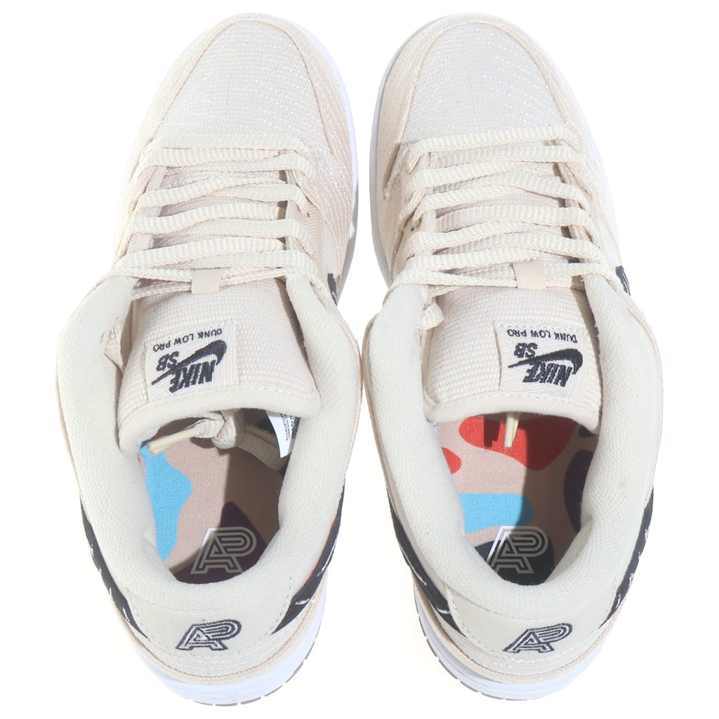 NIKE SB(ナイキエスビー) ×Albino & Preto DUNK LOW PRO QS FD2627-200 アルビノ プレト ダンク プロ パールホワイト ローカットスニーカー ベージュ US9.5/27.5cm