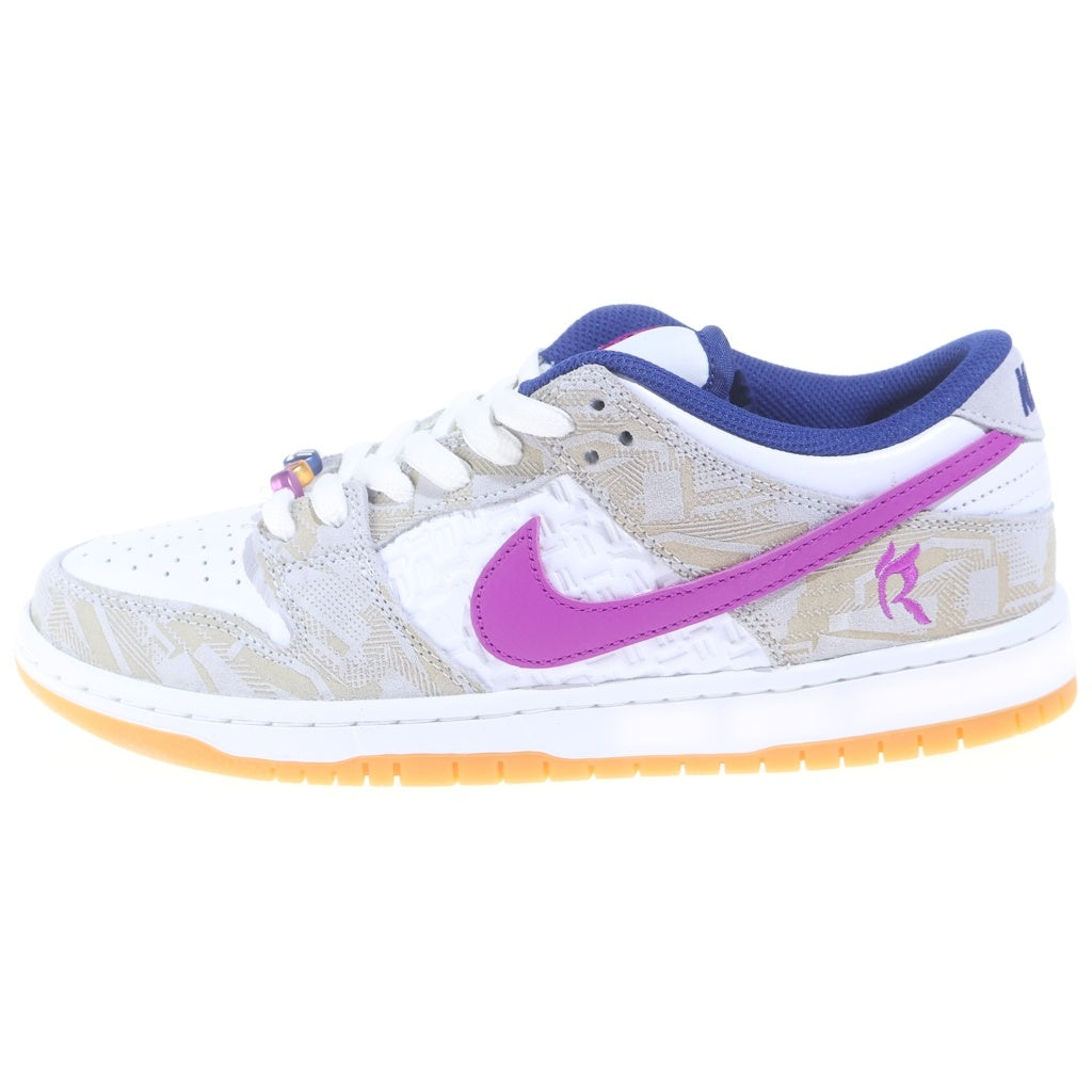 NIKE SB(ナイキエスビー) ×RAYSSA LEAL DUNK LOW PRM RL PURE PLATINUM FZ5251-001 ライッサ レアウ ダンク ローカットスニーカー マルチ US9.5/27.5cm