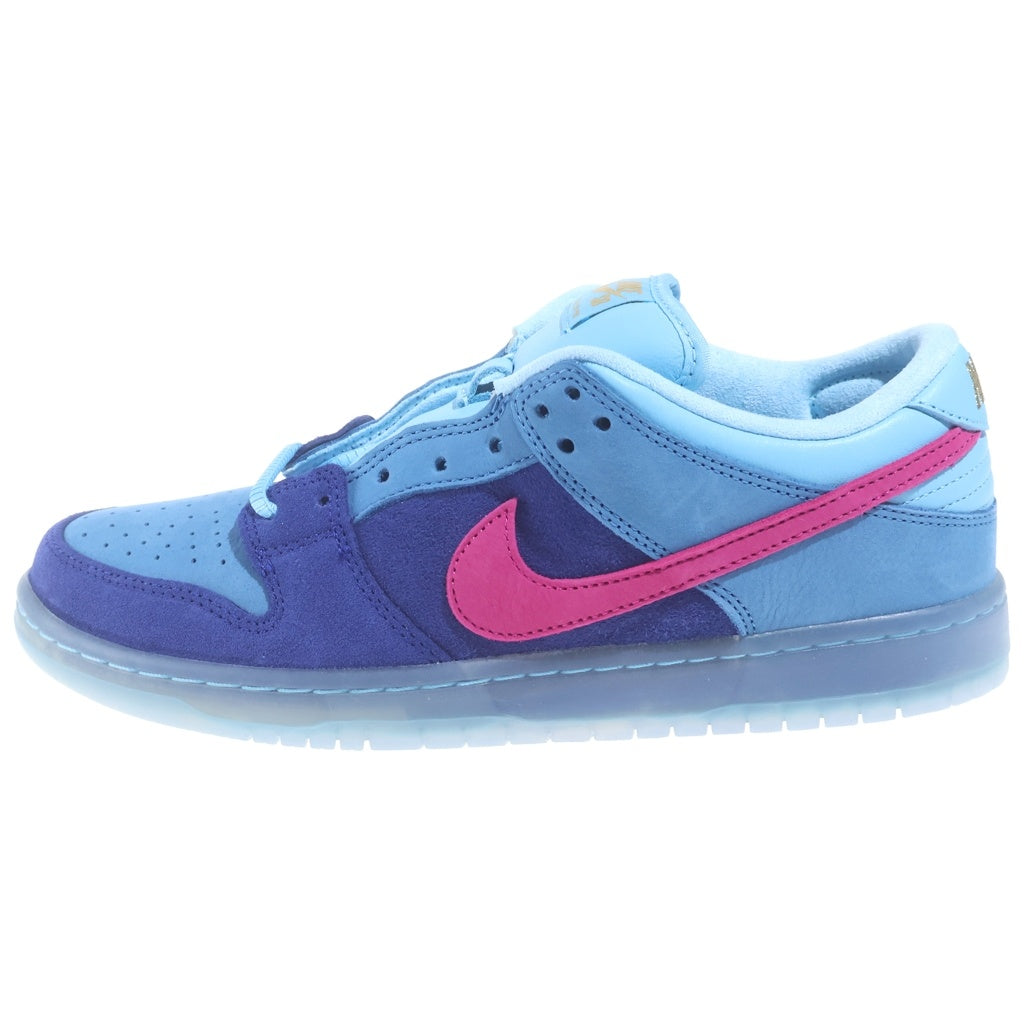NIKE SB(ナイキエスビー) ×Run The Jewels DUNK LOW DO9404-400 ラン ザ ジュエルズ ダンク ローカットスニーカー ブルー US9.5/27.5cm