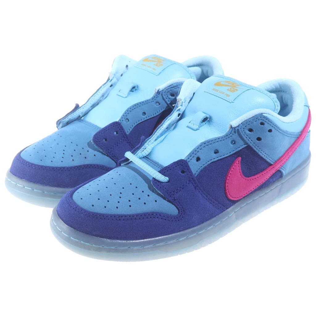 NIKE SB(ナイキエスビー) ×Run The Jewels DUNK LOW DO9404-400 ラン ザ ジュエルズ ダンク ローカットスニーカー ブルー US9.5/27.5cm