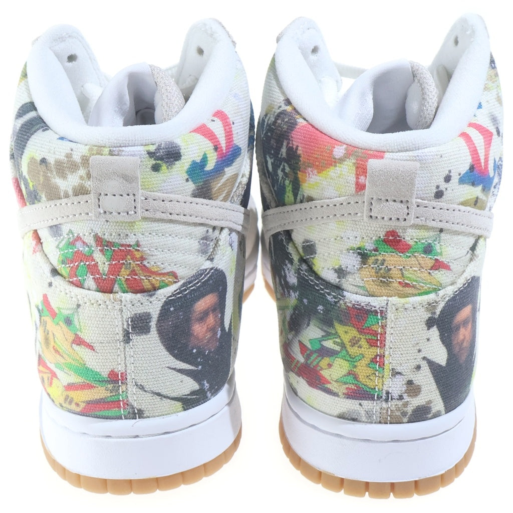 NIKE SB(ナイキエスビー) ×Supreme DUNK HIGH OG QS FD8779-100 シュプリーム ダンク ラメルジー ハイカットスニーカー アイボリー US9.5/27.5cm