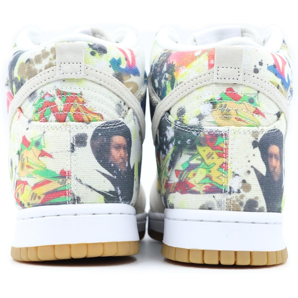 NIKE SB(ナイキエスビー) ×Supreme DUNK HIGH OG QS FD8779-100 シュプリーム ダンク ラメルジー ハイカットスニーカー アイボリー US9.5/27.5cm