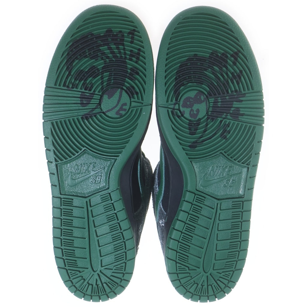 NIKE SB(ナイキエスビー) ×There Skateboards DUNK LOW PRO HF7743-001 ゼアスケートボード ローカットスニーカー グリーン/ブラック US9.5/27.5cm