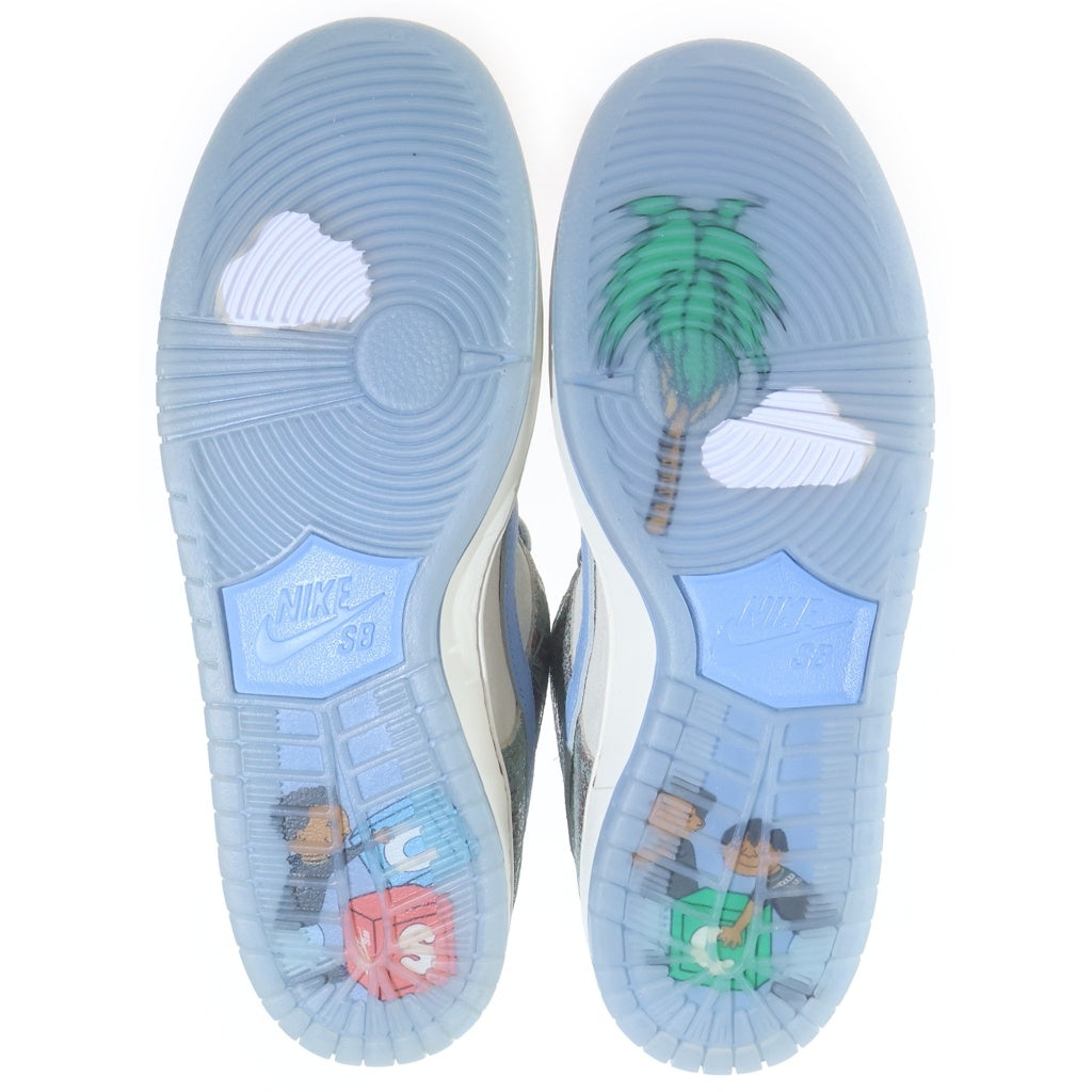 NIKE SB(ナイキエスビー) ×Crenshaw Skate Club DUNK LOW PRO QS FN4193-100 クレンショースケートクラブ ダンク プロ ローカットスニーカー マルチ US9.5/27.5cm