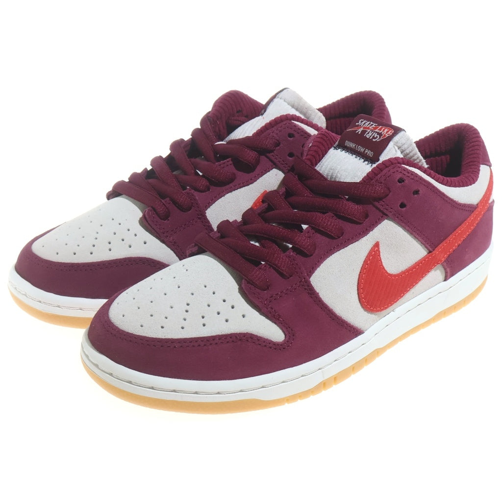 NIKE SB(ナイキエスビー) ×Skate Like a Girl DUNK LOW PRO DX4589-600 スケートライク ア ガール ダンク プロ ローカットスニーカー レッド/ホワイト US9.5/27.5cm