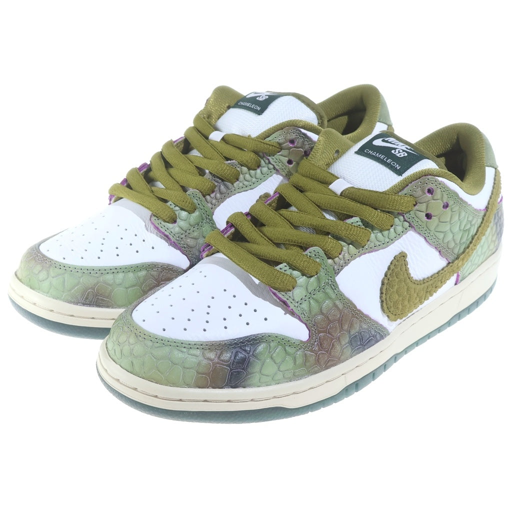 NIKE SB(ナイキエスビー) ×Alexis Sablone DUNK LOW PRO WHITE AND PACIFIC MOSS HJ3386-300 ローカットスニーカー US9.5/27.5cm